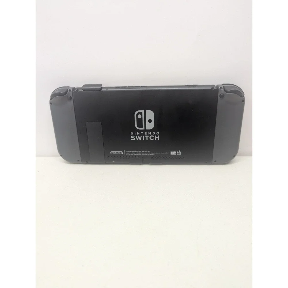 Nintendo Switch Console (HAC-001) with Gray Joy-Cons + Comfort Grip